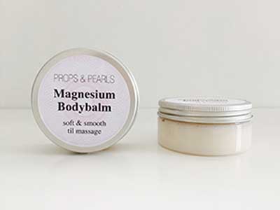 Magnesium Bodybalm fra Props & Pearls med magnesium