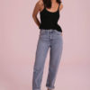 Anita top Amica i sort til jeans
